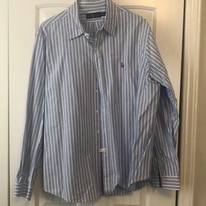 Mens Ralph Lauren long sleeve shirt Button down XXL